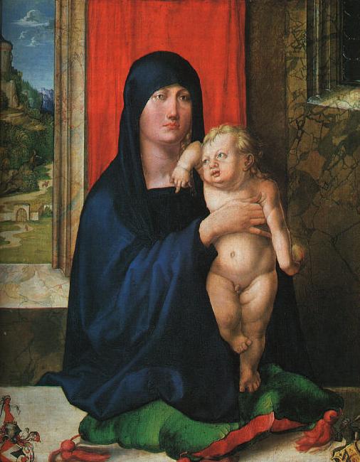 Albrecht Durer Madonna and Child_y Sweden oil painting art